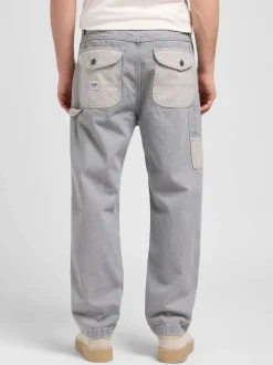 Lee Herren Jeans - Slouchy Str Carpenter in hellgrau