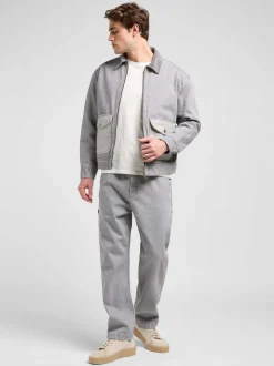 Lee Herren Jeans - Slouchy Str Carpenter in hellgrau