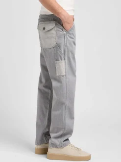 Lee Herren Jeans - Slouchy Str Carpenter in hellgrau