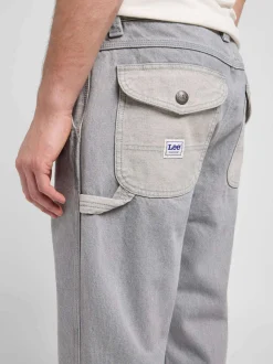 Lee Herren Jeans - Slouchy Str Carpenter in hellgrau
