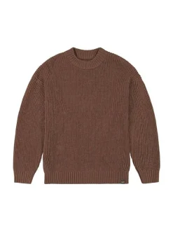 Lee Herren Pullover - Chunky Crew in mocca