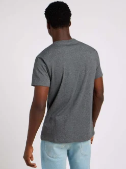 Lee Herren T-Shirts - Ultimate Pocket in schwarz