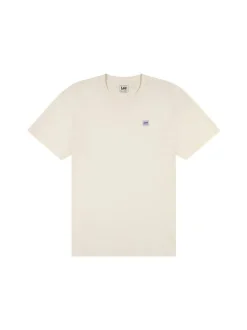 Lee Herren T-Shirt - Workwear in ecru - Ärmel: kurzarm