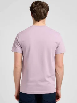 Lee Herren T-Shirt - Ww in altrosa - Ärmel: kurzarm