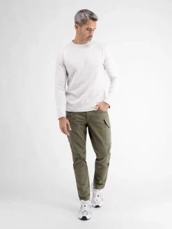 LERROS Herren Cargohose in oliv