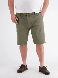 LERROS Herren Chinoshorts in oliv