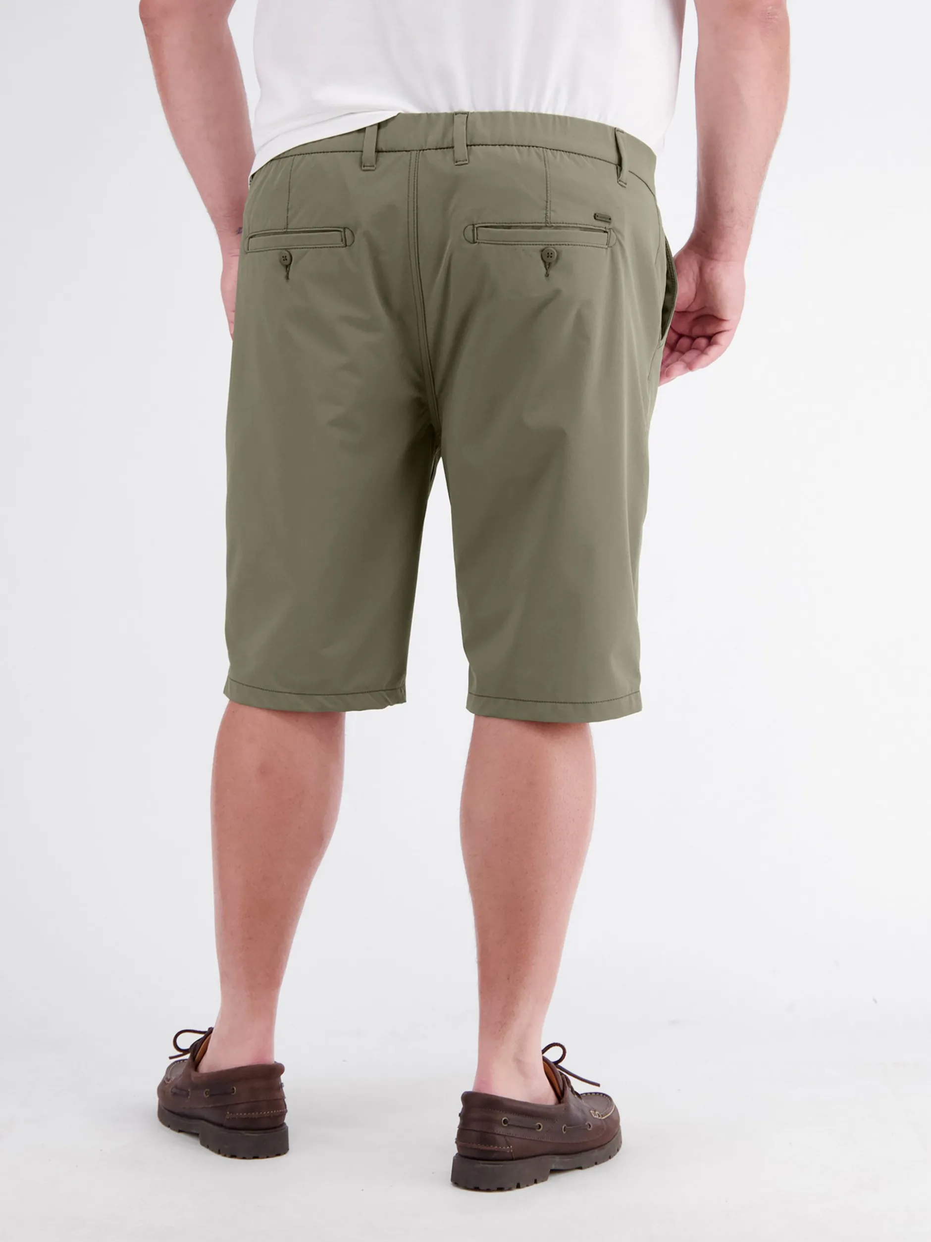 LERROS Herren Chinoshorts in oliv