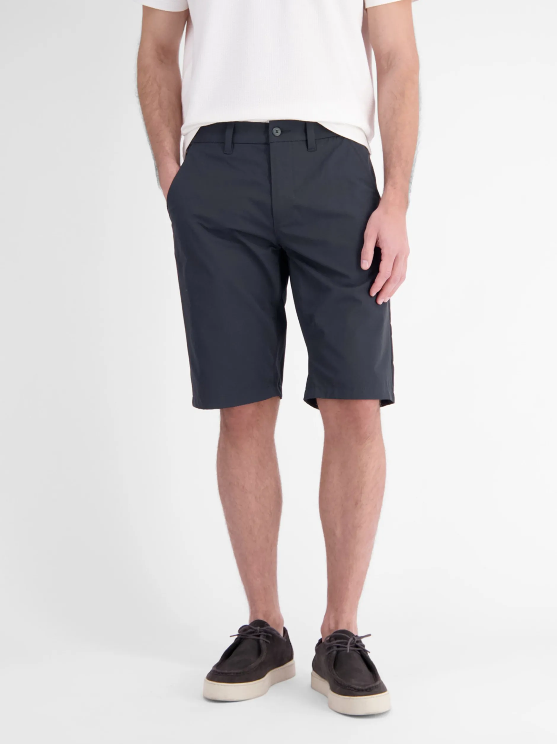 LERROS Herren Chinoshorts in blau