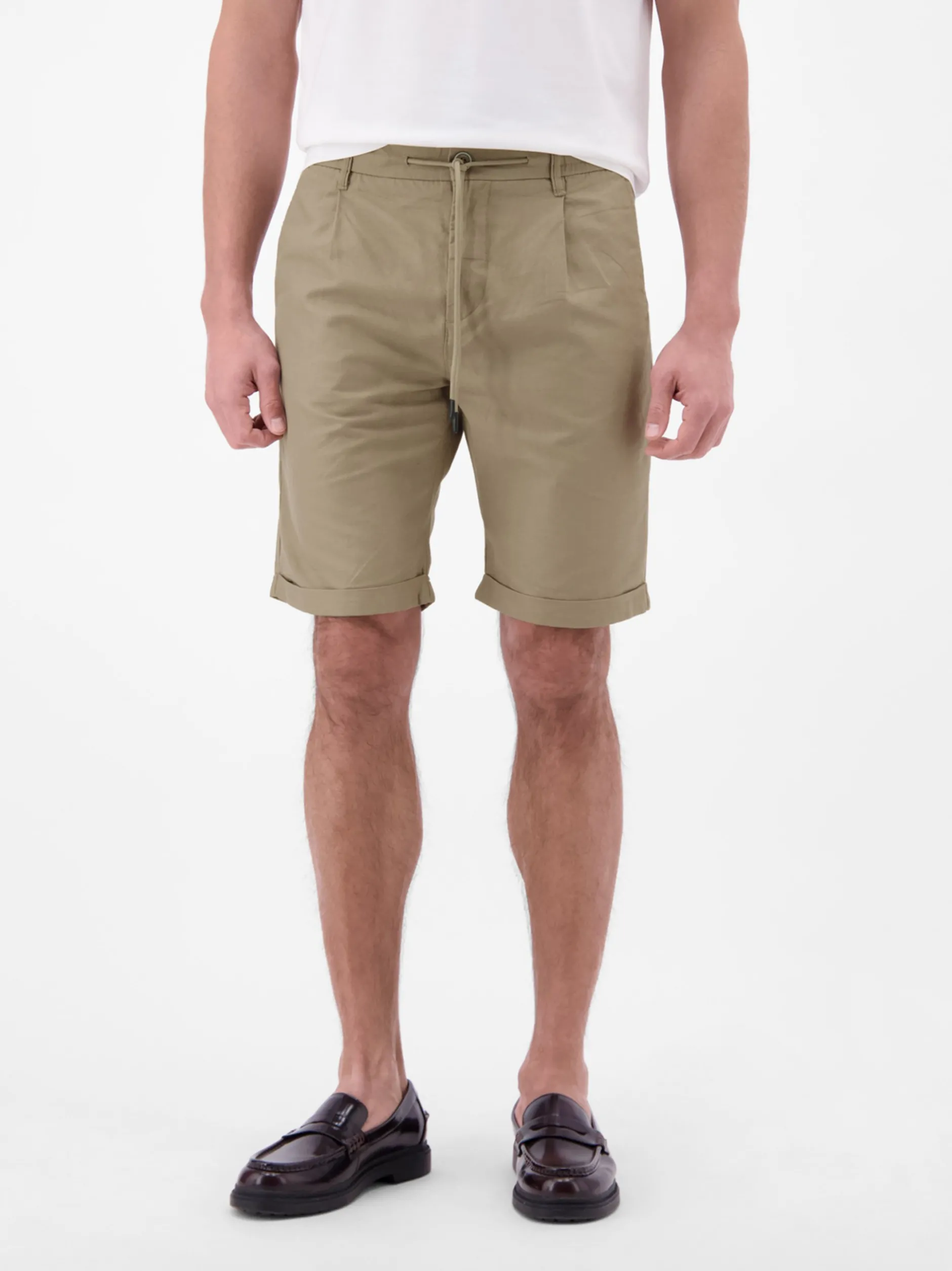 LERROS Herren Chinoshorts in beige