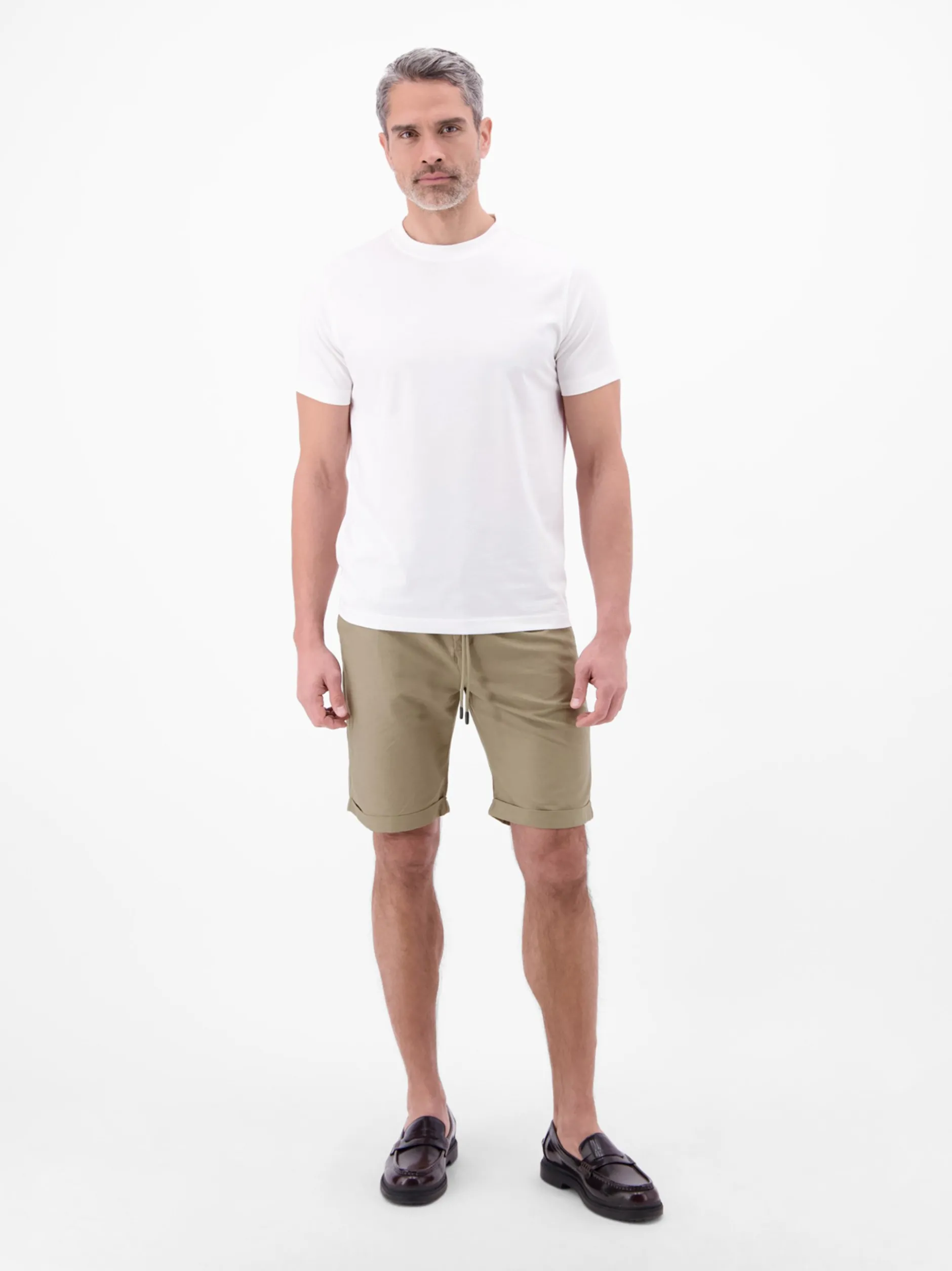 LERROS Herren Chinoshorts in beige