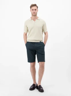LERROS Herren Chinoshorts in blau