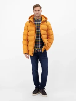 LERROS Herren Flanellhemd in blau