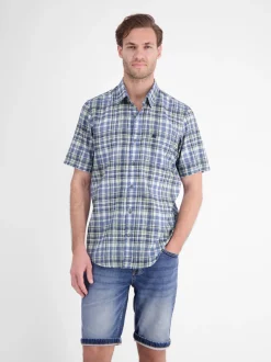 LERROS Herren Hemd in blau
