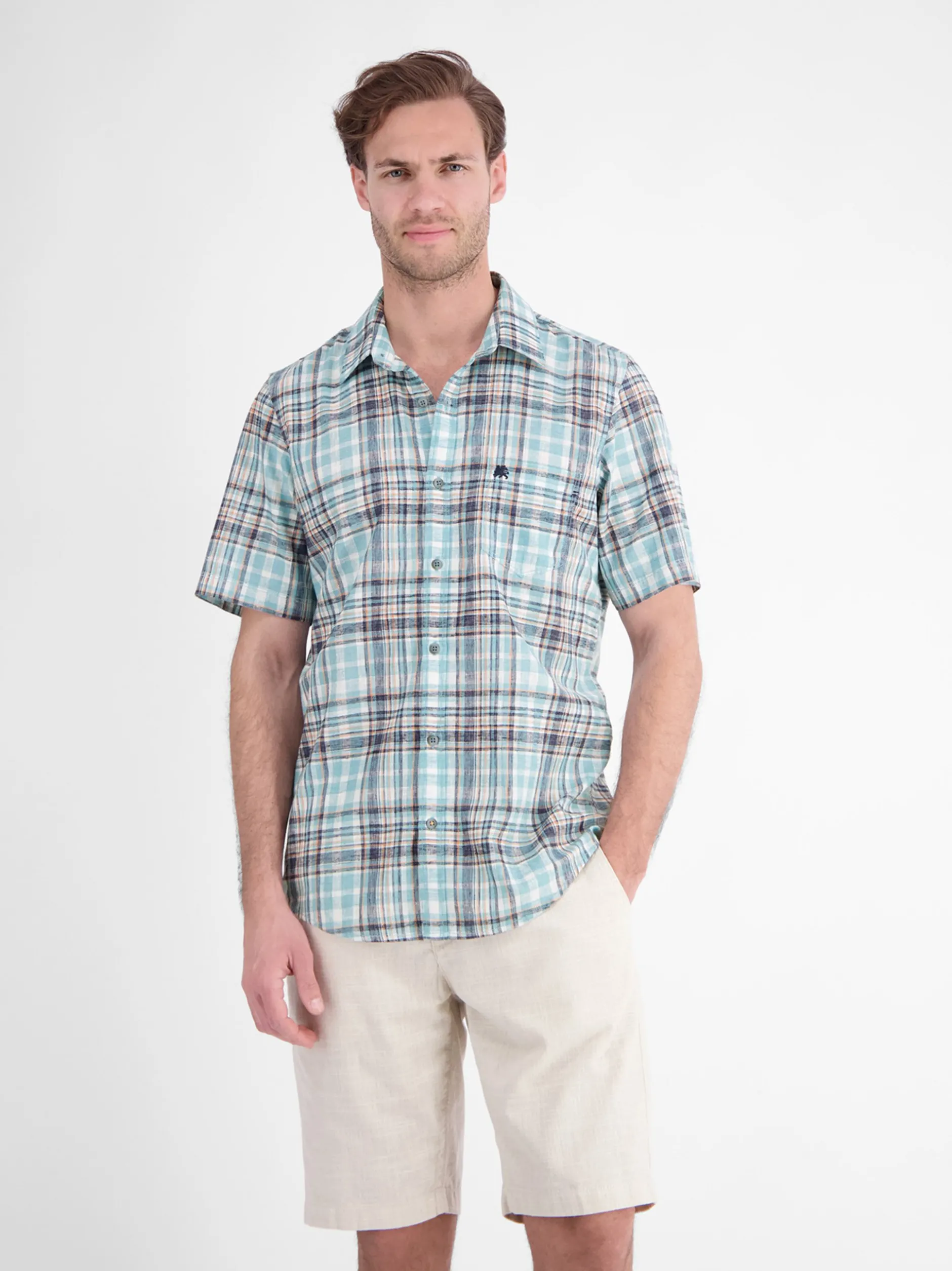 LERROS Herren Hemd in blau