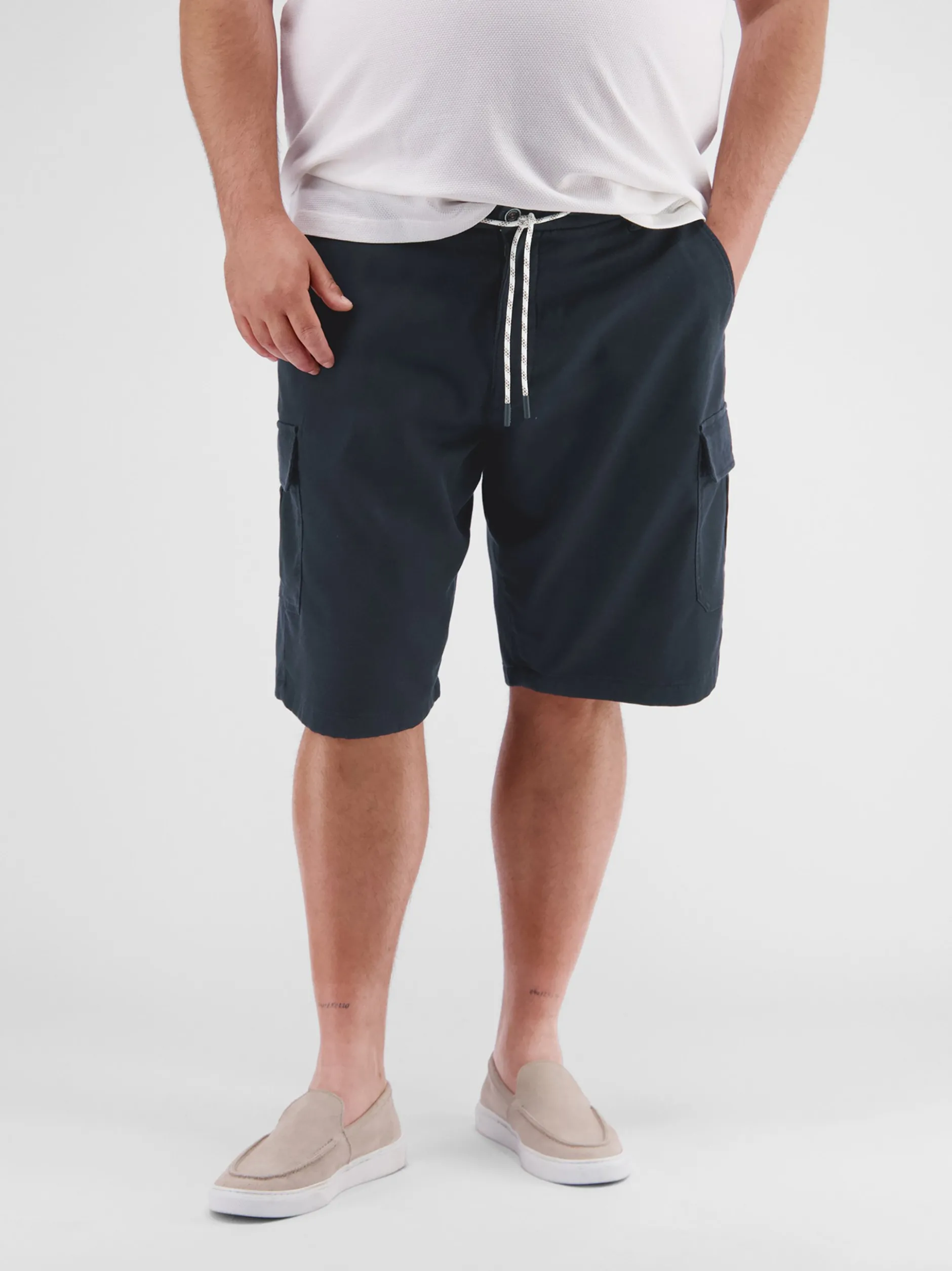 LERROS Herren Jogg-Bermudas in blau