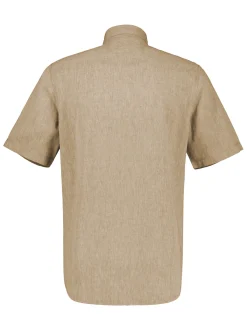 LERROS Herren Kurzarmhemd in beige