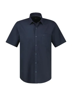LERROS Herren Kurzarmhemd in blau