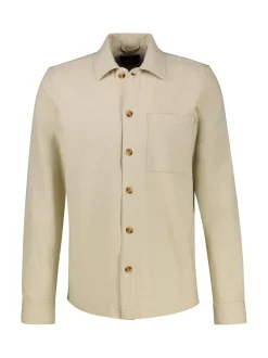 LERROS Herren Langarmhemd in beige