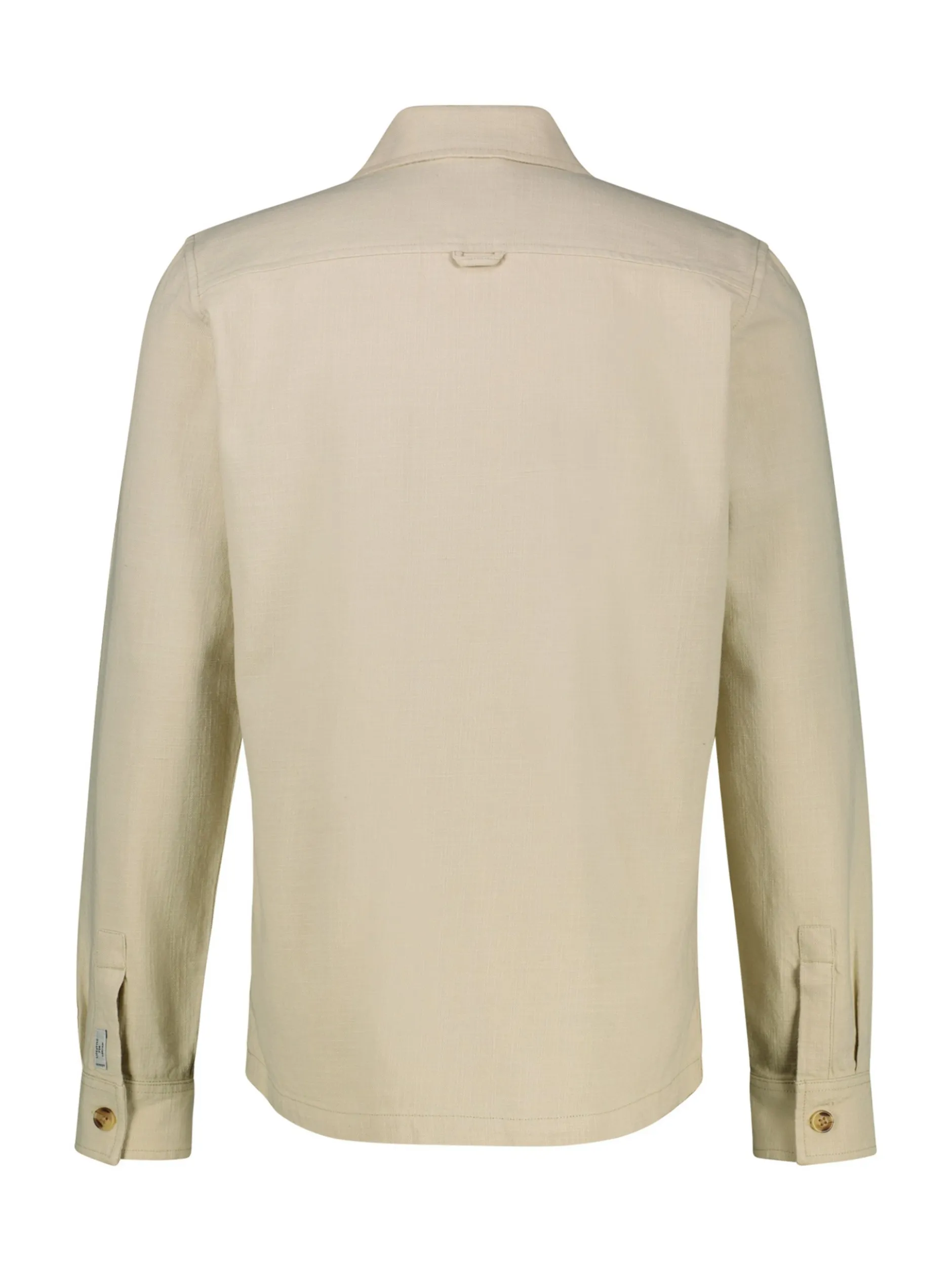 LERROS Herren Langarmhemd in beige