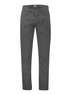 LERROS Herren 5-Pocket-Hose in dark stone