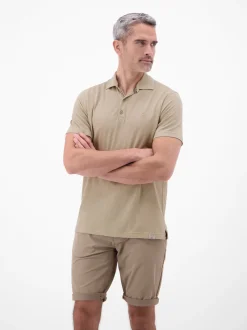 LERROS Herren Poloshirt in beige