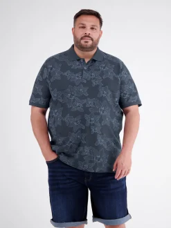 LERROS Herren Poloshirt in blau