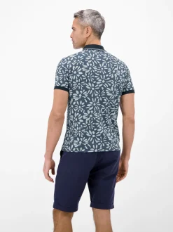 LERROS Herren Poloshirt in blau