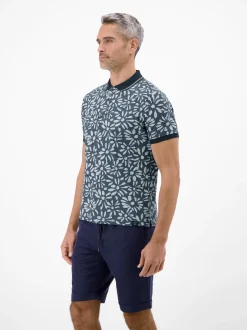 LERROS Herren Poloshirt in blau