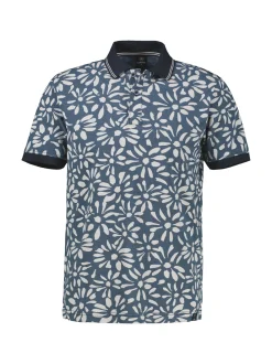 LERROS Herren Poloshirt in blau