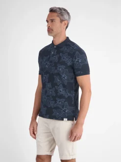 LERROS Herren Poloshirt in blau