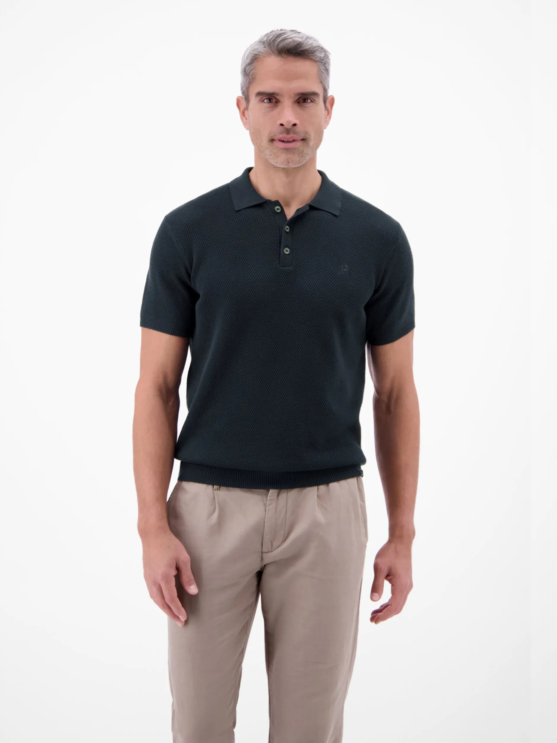 LERROS Herren Poloshirt in blau