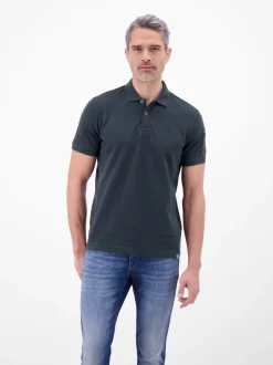 LERROS Herren Poloshirt in blau