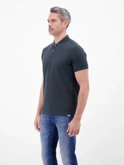 LERROS Herren Poloshirt in blau