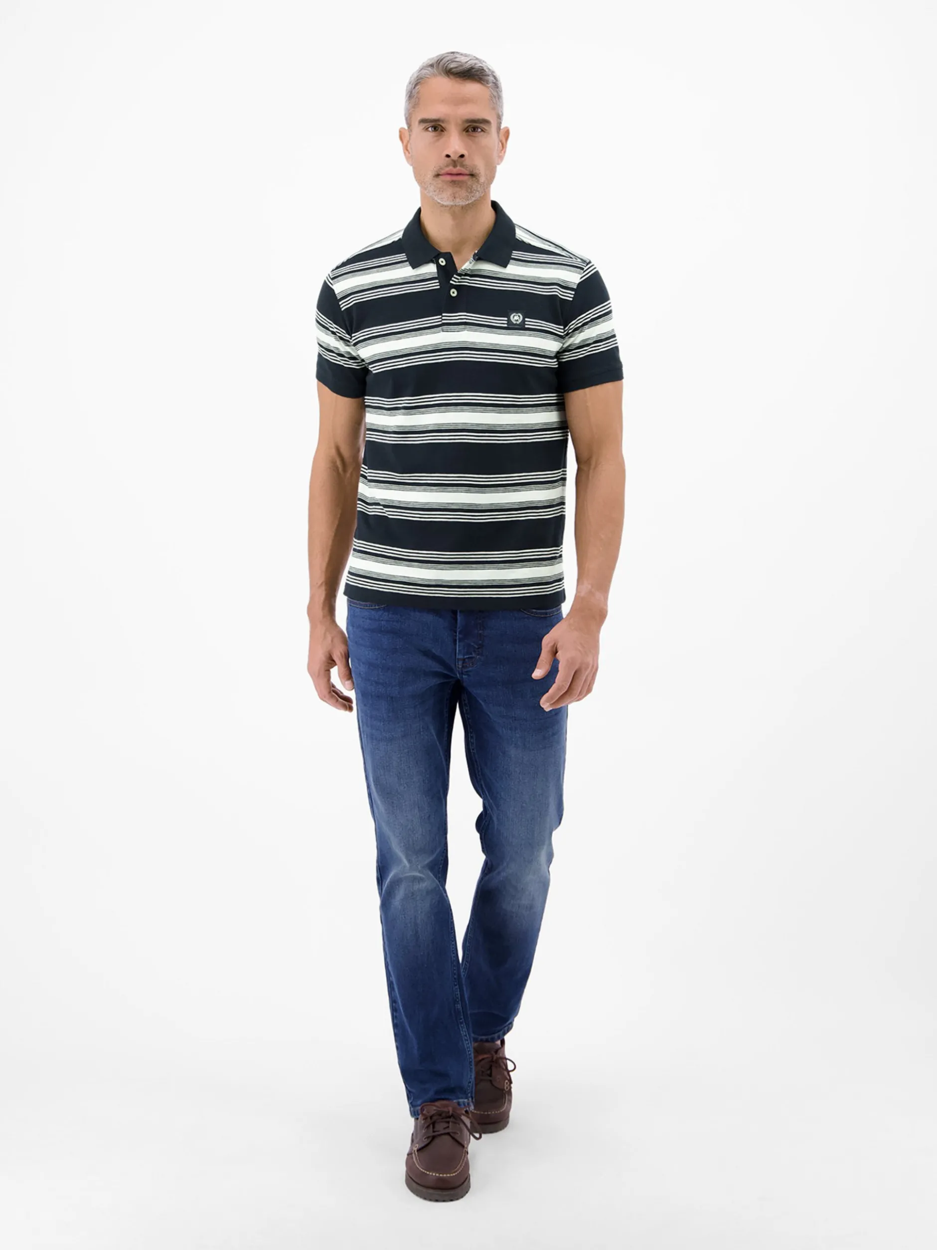 LERROS Herren Poloshirt in blau