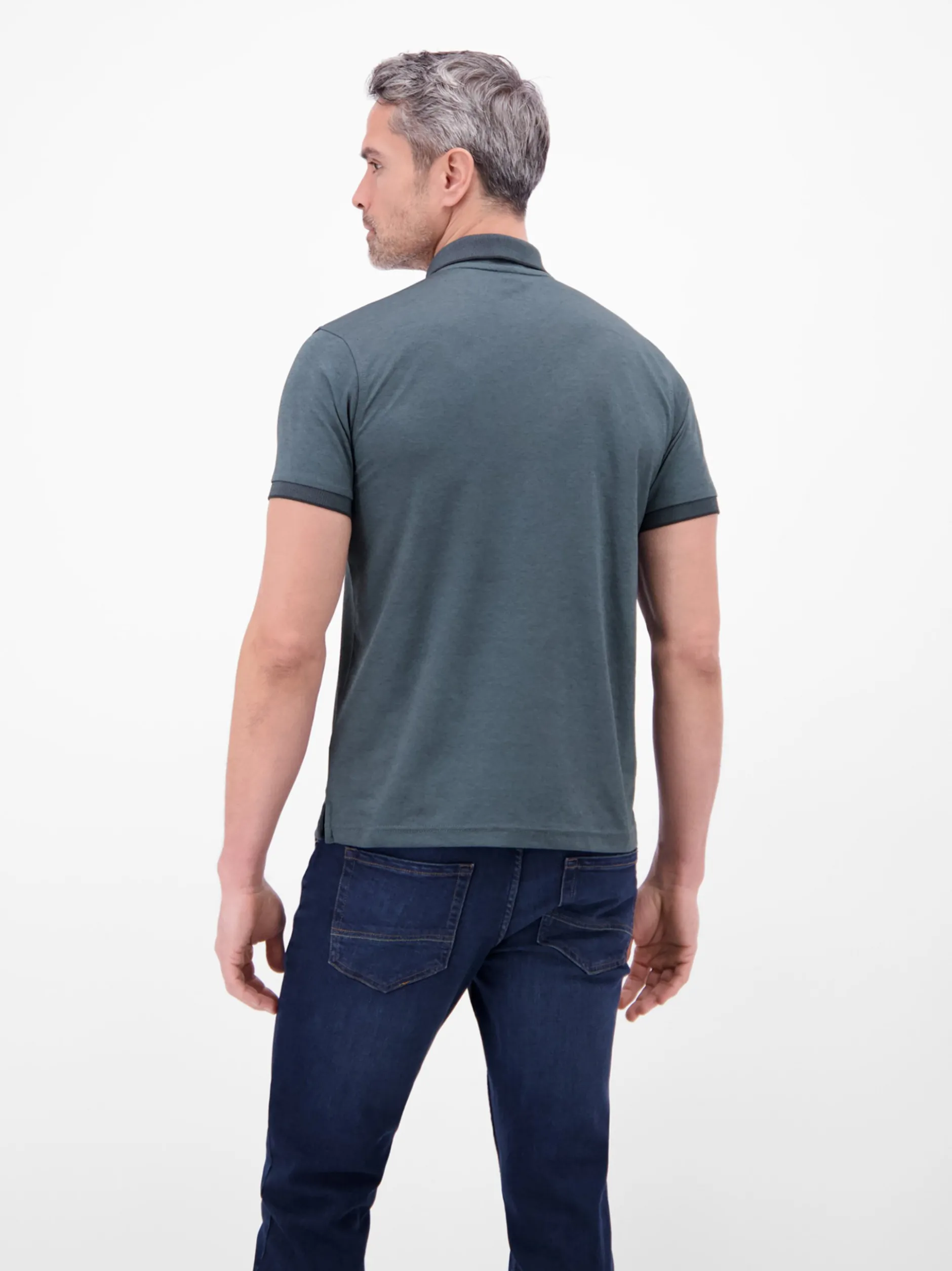 LERROS Herren Poloshirt in blau