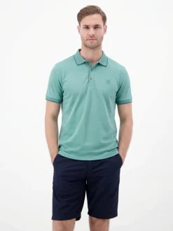LERROS Herren Poloshirt in grün
