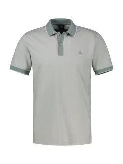 LERROS Herren Poloshirt in hellgrau