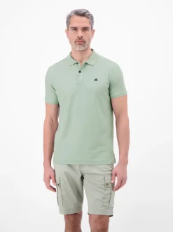 LERROS Herren Poloshirt in lind