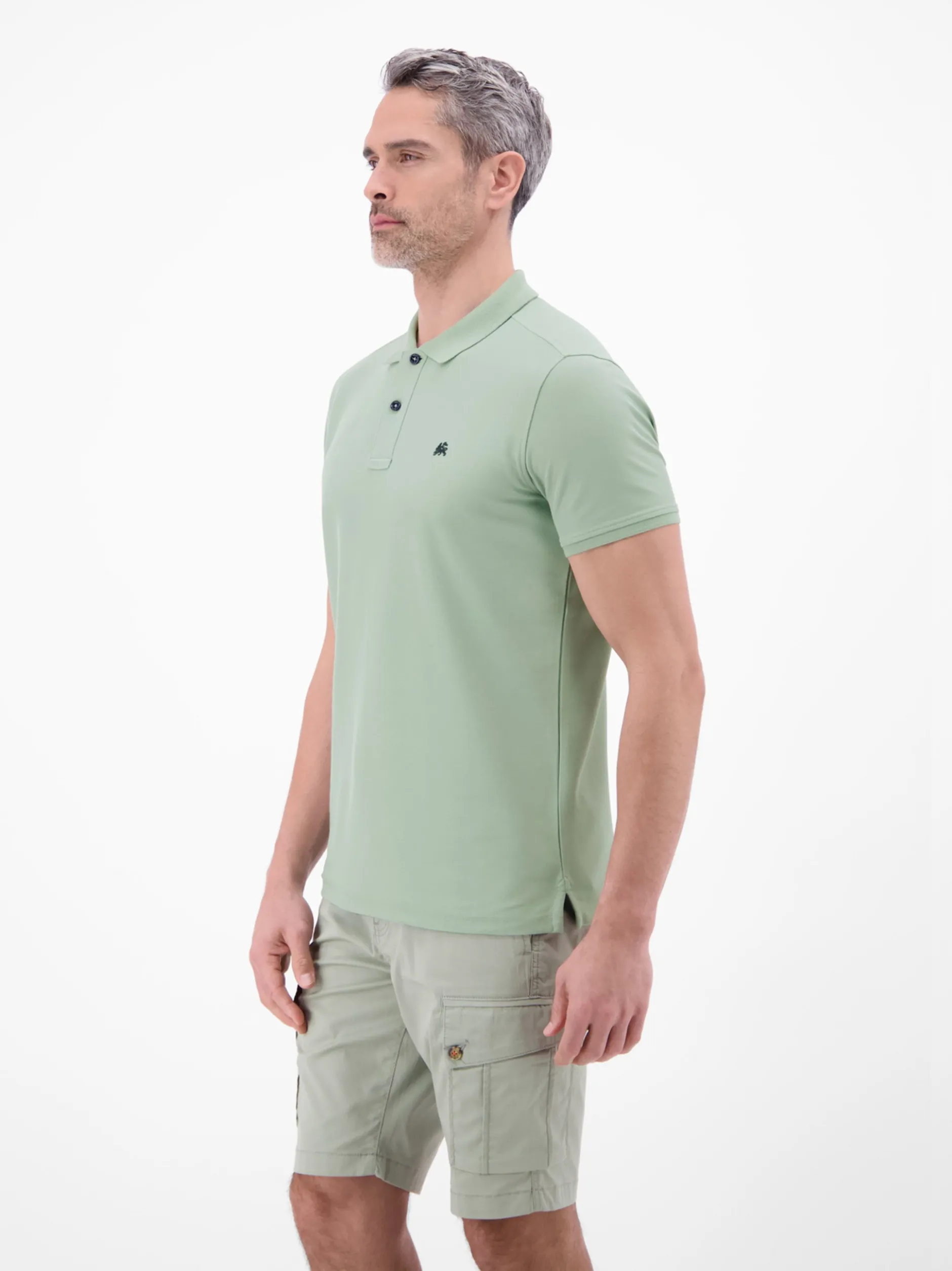 LERROS Herren Poloshirt in lind