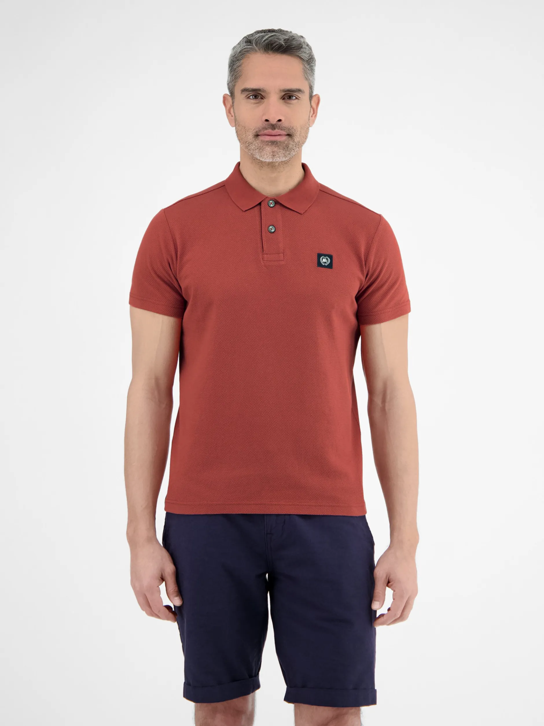 LERROS Herren Poloshirt in rot