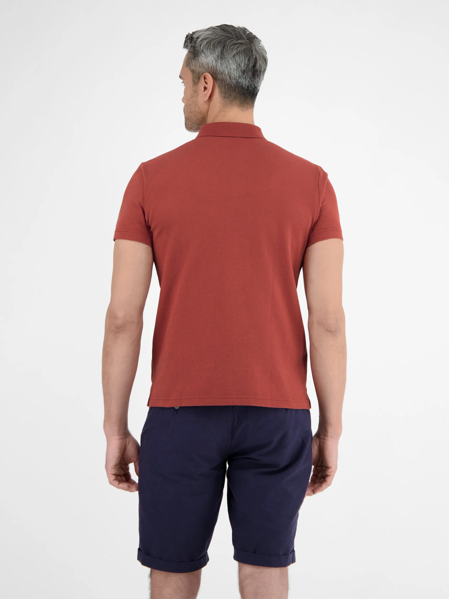 LERROS Herren Poloshirt in rot