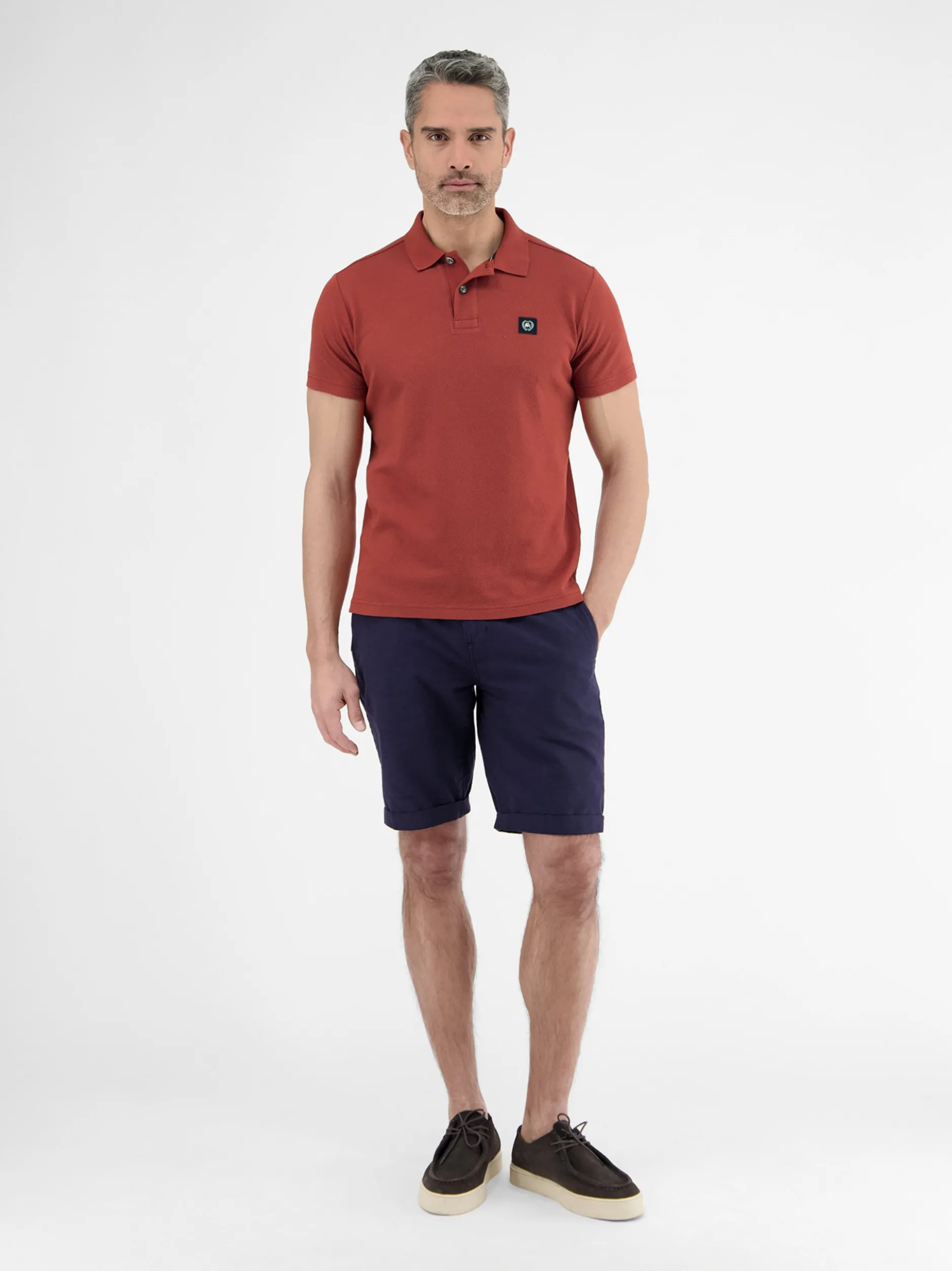 LERROS Herren Poloshirt in rot