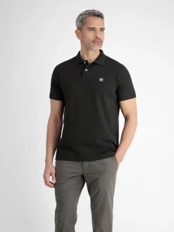 LERROS Herren Poloshirt in schwarz