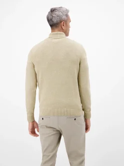 LERROS Herren Rollkragenpullover in beige