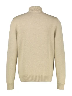 LERROS Herren Rollkragenpullover in beige