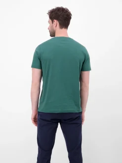 LERROS Herren Rundhalsshirt in grün