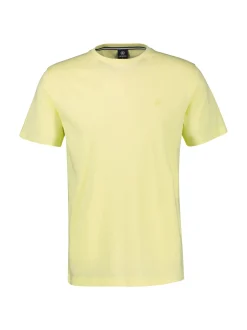 LERROS Herren Rundhalsshirt in gelb