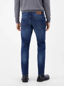 LERROS Herren Slim-fit-Jeans in blau