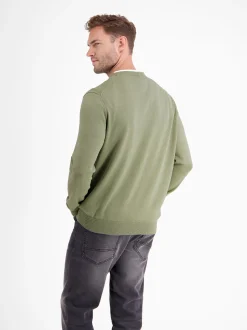 LERROS Herren Strickpullover in grün