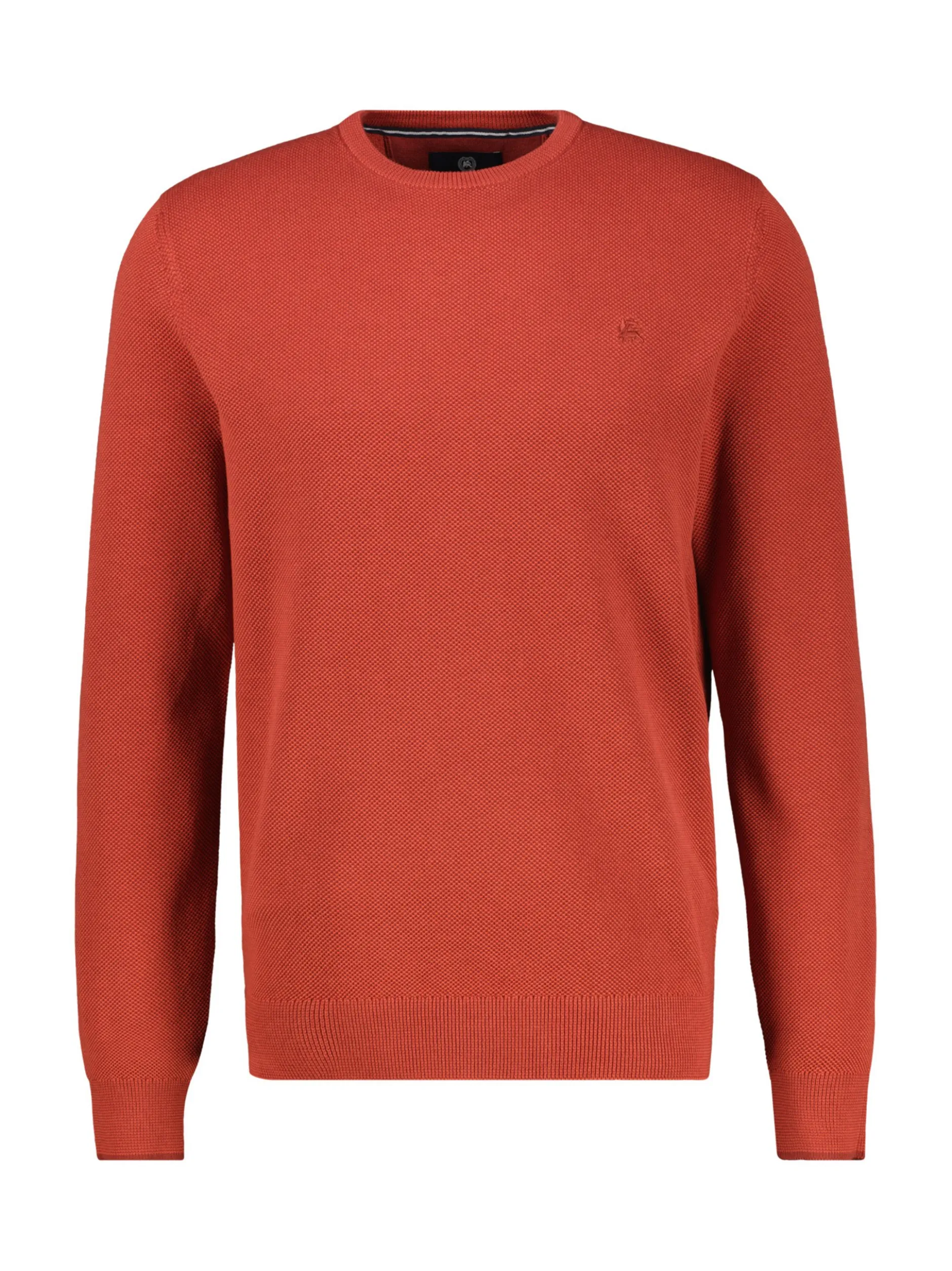 LERROS Herren Strickpullover in rot